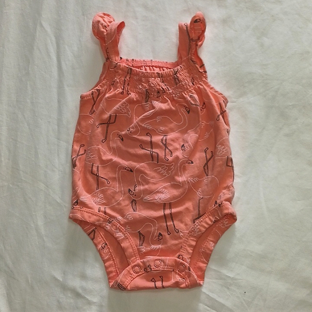 Flamingo Romper 3 months